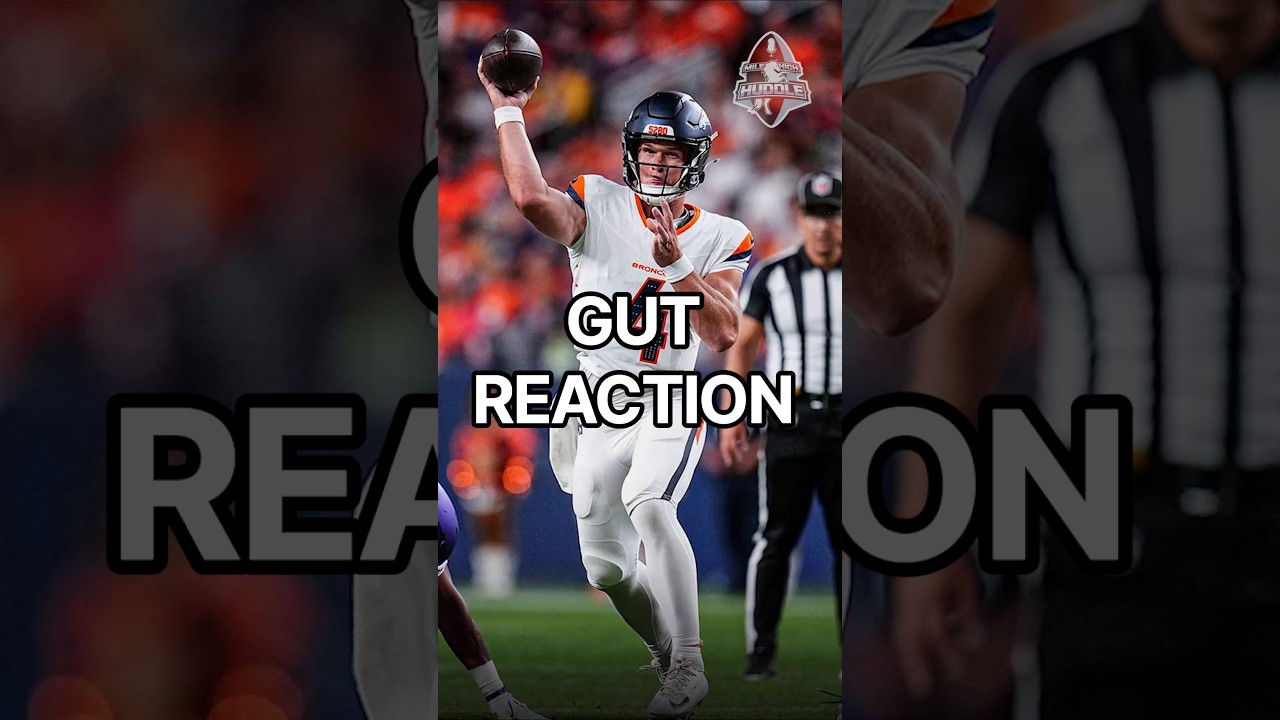 Gut Reaction: #Broncos Dominate Vikings in Preseason Finale