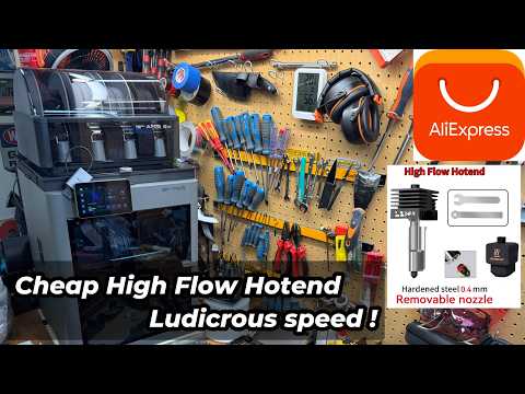 Test günstiger High-Flow-Hotends für Bambu Lab P2S — Funktionieren sie wirklich?