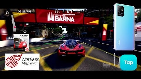 infinix note 8 play grid autosport full HD graphics