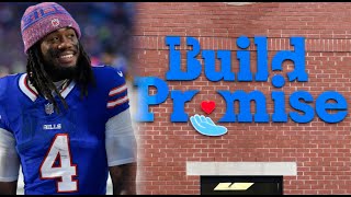 Bills running back James Cook's success on the field has helped a Buffalo homeless shelter