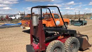Lahman Skid Steer Selling at Auction in Montana