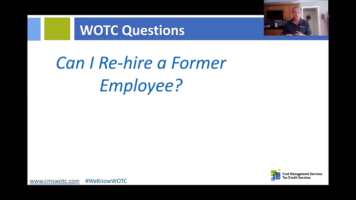 Can I Rehire a Former Employee and Still Receive WOTC Credit?