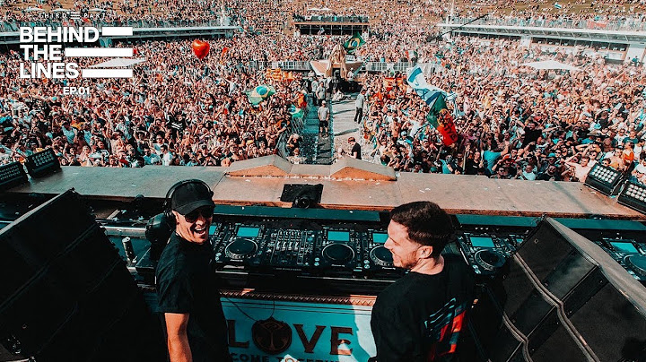 WE PLAYED AT TOMORROWLAND MAINSTAGE 🤯 - Behind The Lines EP.01