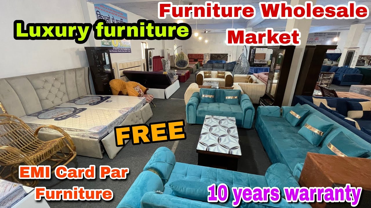 Furniture and Home Decor Items in Shastri park Furniture Market Delhi