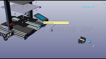 Service tutorial CR 6 SE replace the Y axis belt