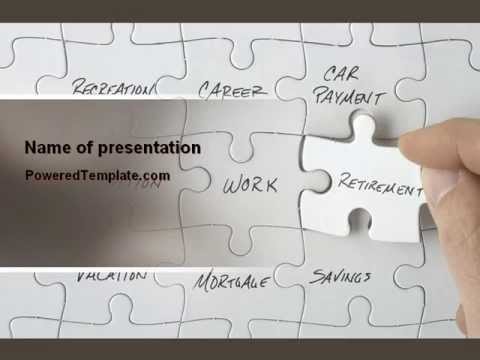 financial planning powerpoint template by poweredtemplate com youtube