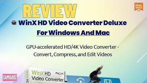 WinX HD Video Converter Deluxe Tutorial - How to Convert Videos Fast & Easy
