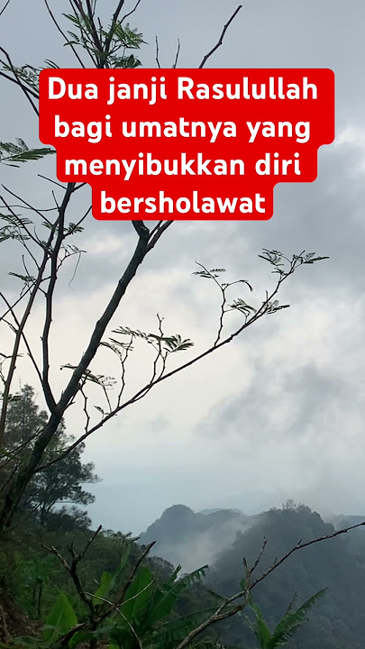 Inilah Dua janji Rasulullah bagi umatnya yang menyibukkan diri bersholawat