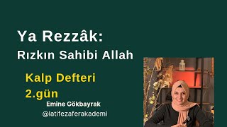 Ya Rezzâk: Rızkın Sahibi Allah