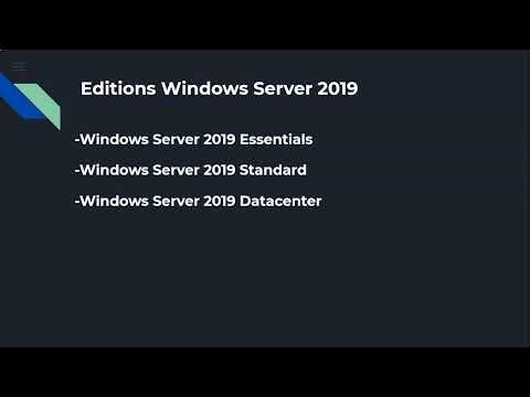 Vídeo: Què són les edicions de Windows Server?