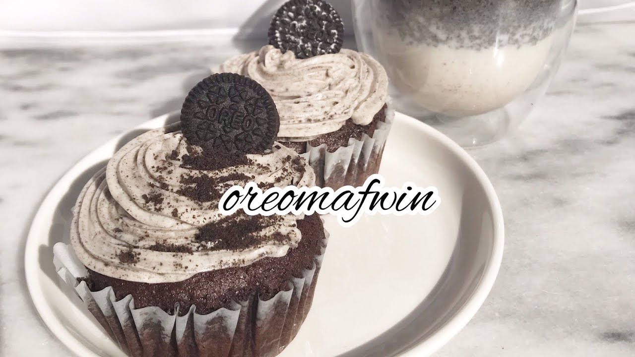 しっとり濃厚 美味しすぎるオレオマフィン インスタ映え間違いなし Youtube