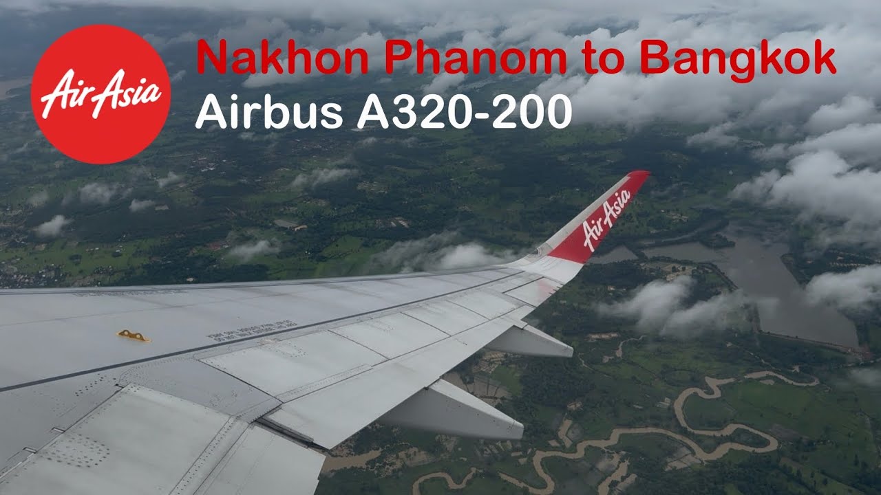 Thai AirAsia | FD3399 | Nakhon Phanom to Bangkok | Economy Class | Airbus A320-200