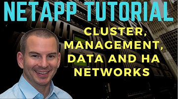 NetApp Cluster, Management, Data and HA Networks Tutorial (new version)
