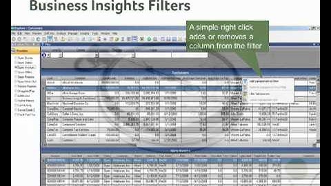 Business Insights Explorer Even Better in Sage ERP MAS 500 Version 7.4