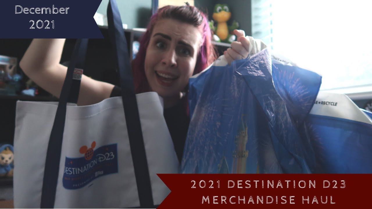 2021 Disney Destination D23 Gift and Merchandise Haul | December 2021