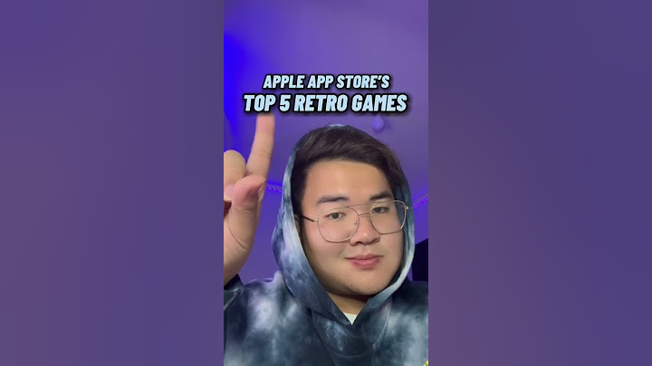 TOP 5 RETRO GAMES RECOMMENDED BY APPLE APP STORE 🎮 | Ivan de Guzman