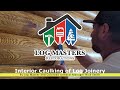 Learn how to caulk interior log joinery by log masters restorations expert nick smith