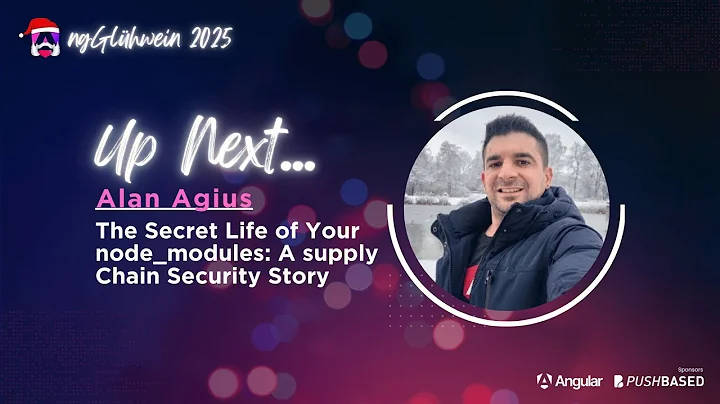 Alan Agius | The Secret Life of Your node_modules: A supply Chain Security Story | NgGlühwein 2025