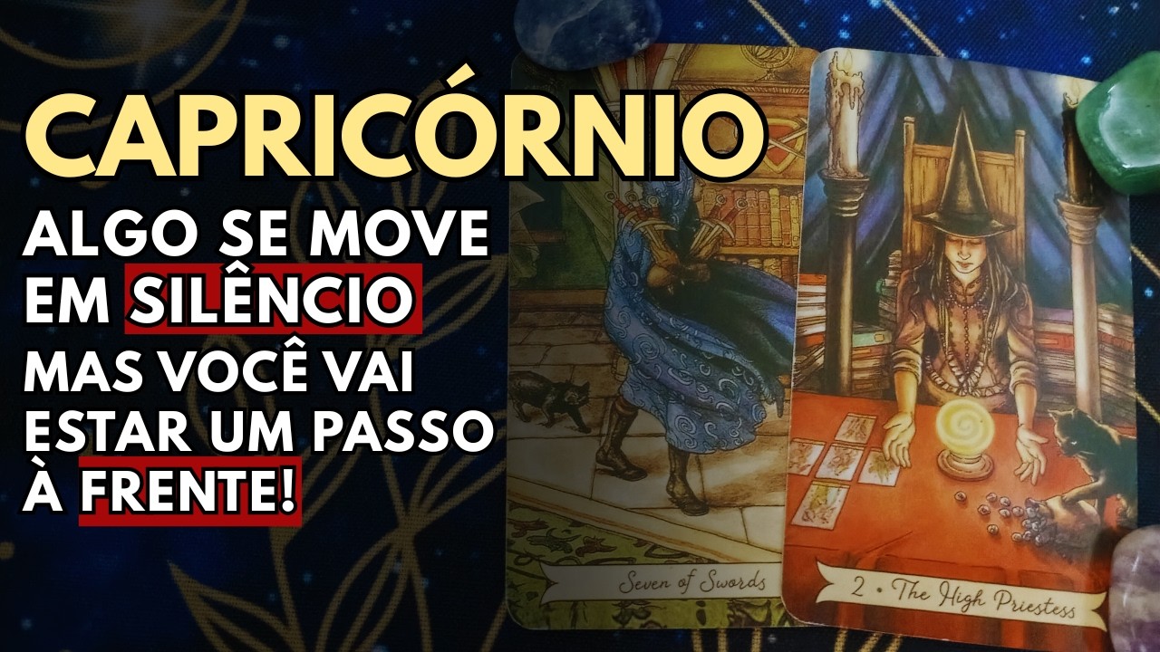 ♑CAPRICÓRNIO ALGO QUE ESTAVA OCULTO COMEÇA A SE REVELAR! #tarotresponde