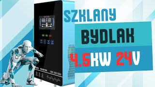 Off Grid SZKLANY inwerter 4.5kw 24v Na rok 2024 MPS-VX-4500W Test lifepo4