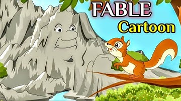 FABLE Poem Cartoon Video in English | Ralph Waldo Emerson | Fable Poem Class 10
