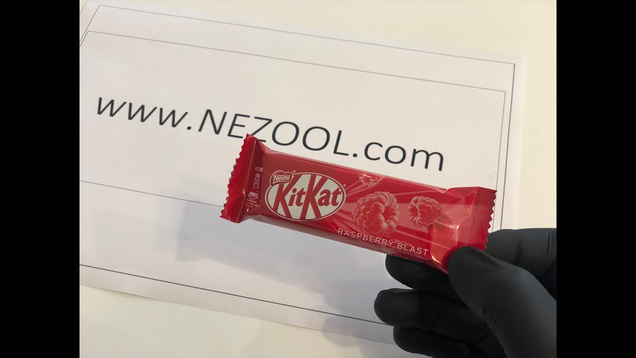 Kit Kat Raspberry Blast - YouTube