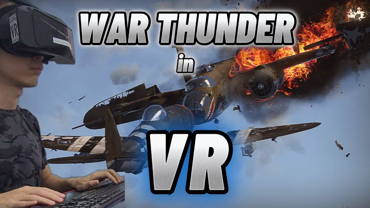 Liang plays War Thunder in VR for the first time (running on Pimax Crystal VR Headset) YouTube