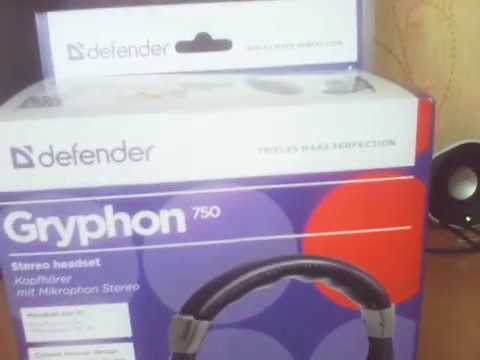 Обзор наушников Defender Gryphon 750