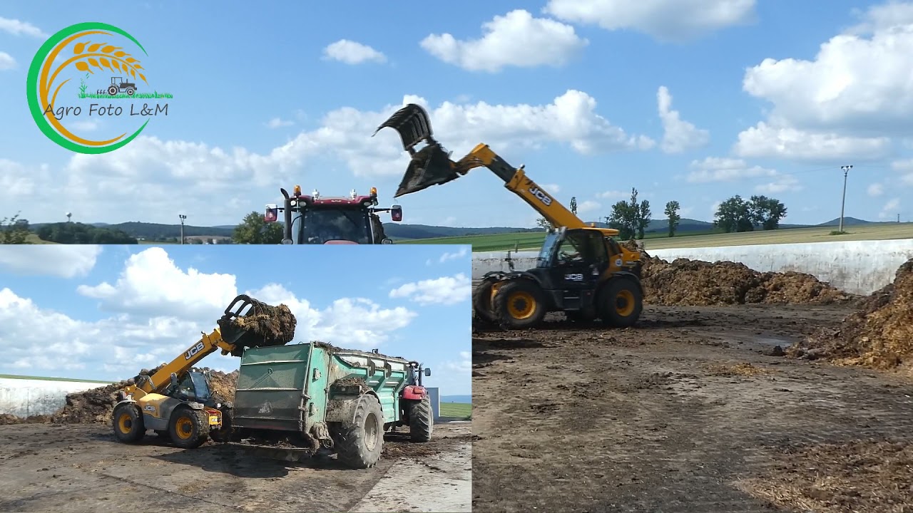 Rozmetanie hnoja | JCB // CASE // New Holland // Oragro spol s.r.o. / PD Dolný Lopašov 2021