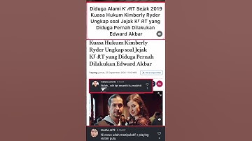 Kimberly Ryder diduga Alami K*RT sejak 2018 oleh Edward #kimberly #edward #shorts #viral #artis #fyp