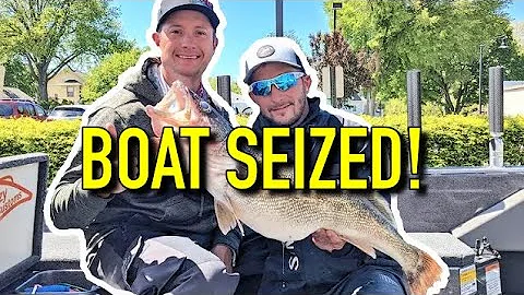 Walleye Cheaters Boat Seized! Chase Cominsky and J...