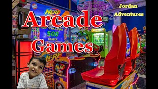 Best Arcade Games @ Chuck E cheese - Jordan Adventures #Arcadegames #Kidsfunvideos #paducahkentucky screenshot 2