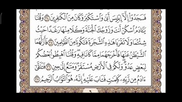 صفحة 6 من القرآن الكريم مكررة 10 مرات بصوت الشيخ فارس عباد