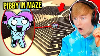 Learning With Pibby in MAZE!! (Garry's Mod Nextbot)