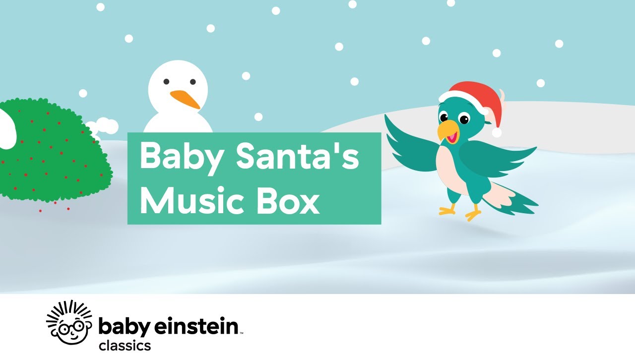 Pogo stick jump Aterrador Gama de Christmas Music Kids | Baby Santa's Music Box | Baby Einstein - YouTube