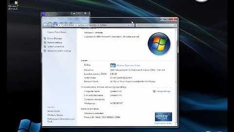 Windows 7 Ultimate 32bit for free part.2 inclueding how to partition