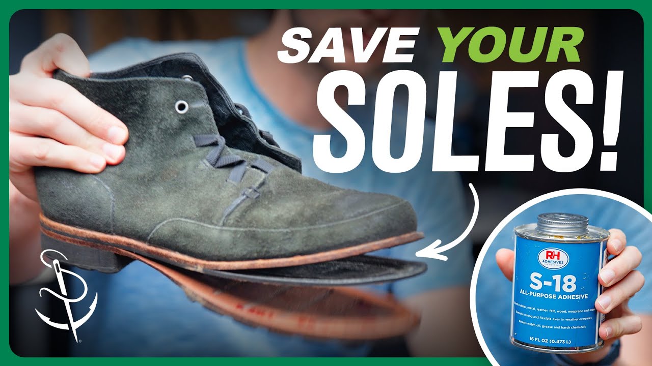 How to Repair Shoes with Separating Soles | DIY Shoe Glue Tutorial ...