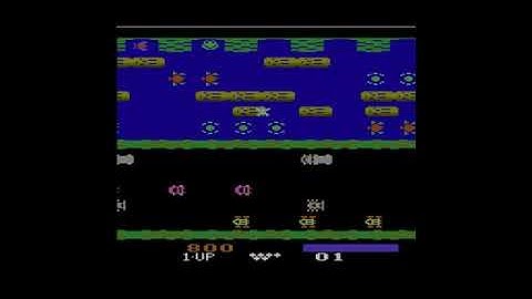 The Official Frogger - Why Did The Supercharged Official Frog Cross The Road? - Atari 2600