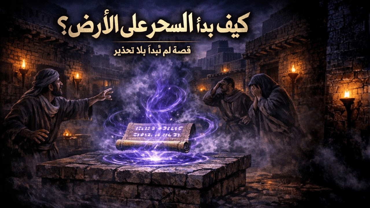 كيف بدأت السحر على الأرض؟ القصة القديمة للملاكين هاروت وماروت.