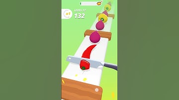 Perfect Slice Game Play Short Video | level 37 | #perfect #perfectslicegame #mergegrabber #shortfeed