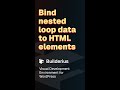 🔗 Bind GraphQL Data to HTML in Builderius: Nested Loops + Dynamic Tags