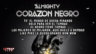 Corazón Negro - Almighty Letra