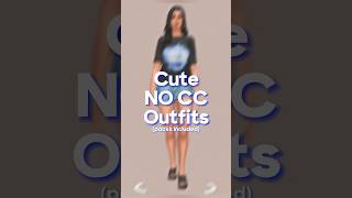 Cute NO CC outfits #thesims4 Cute NO CC outfits #thesims4