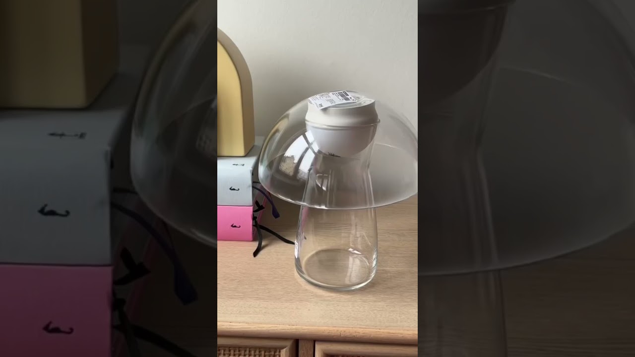 DIY Mushroom 🍄 Lamp IKEA Hack