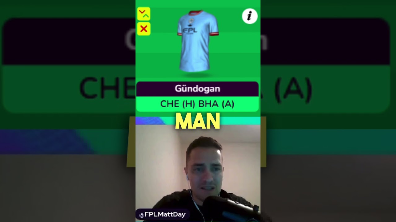 FPL Best Midfielder Pick Gameweek 27 🇩🇪