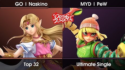DOSE2SUCRE - 2023.02 Top 32 - GO | Naskino (Zelda) Vs. MYD | PeW (Min Min) SSBU Ultimate Tournament