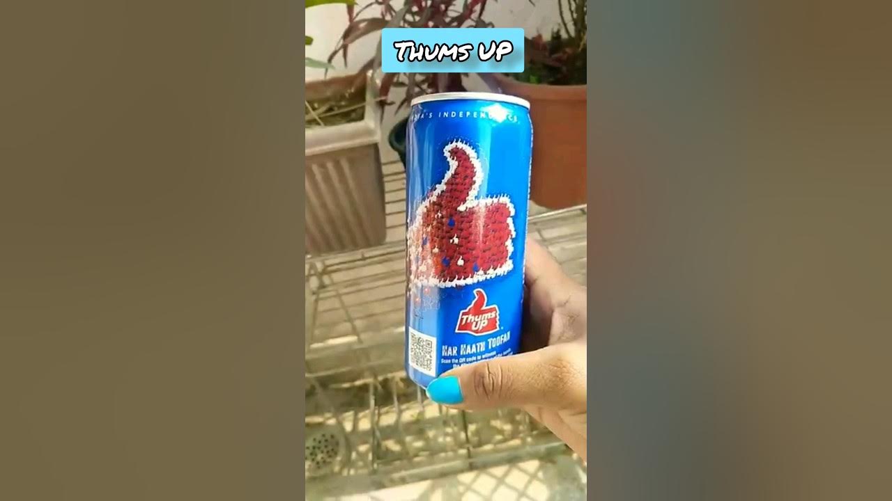 #Winter Mein thumsUp ka Maja#😋 enjoy thums up cold drink#Toofani # ️ ...