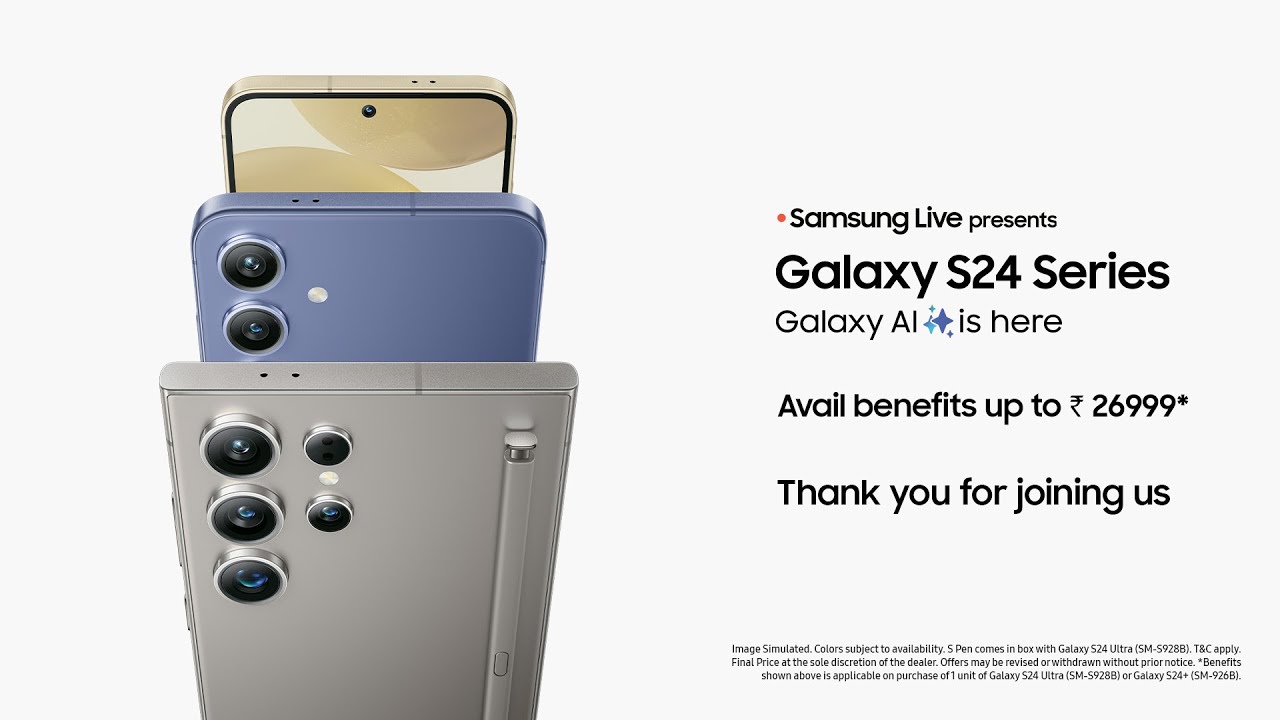 Offers only valid till Jan 20 midnight | Galaxy S24 Series