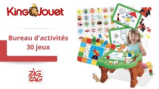 Bureau d'activités 30 jeux Zig Zag Educatif : King Jouet, Premiers  apprentissages Zig Zag Educatif - Jeux et jouets éducatifs