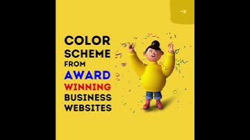 The Color Scheme from award-winning business websites | Best Color Scheme | Business Websites |